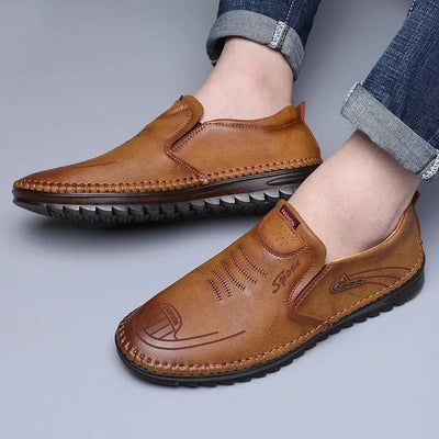 Solaro Stylish Leather Loafers for Men