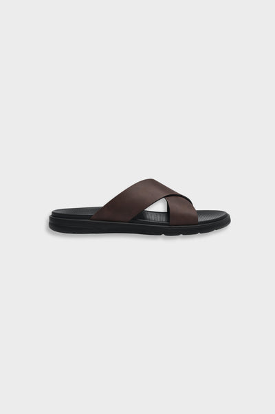 Eric Santorini Cross Strap Sandals