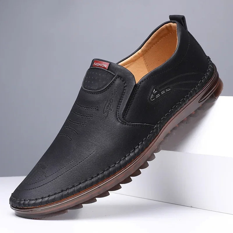 Solaro Stylish Leather Loafers for Men