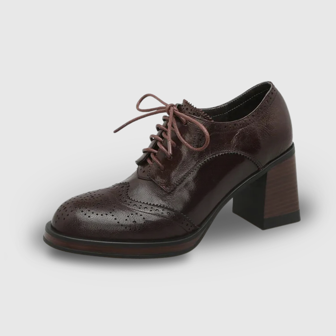 High Heel Lace Pumps