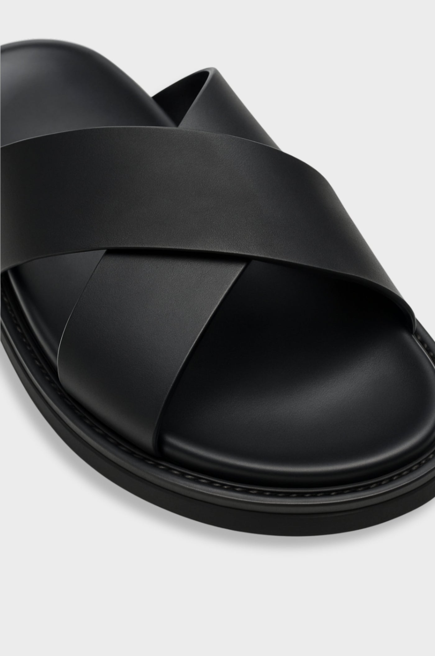 Eric Santorini Cross Strap Sandals