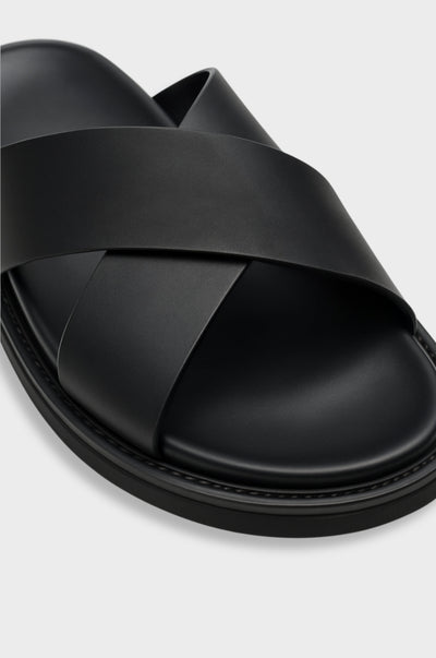 Eric Santorini Cross Strap Sandals