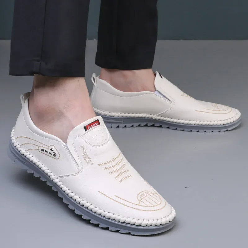 Solaro Stylish Leather Loafers for Men