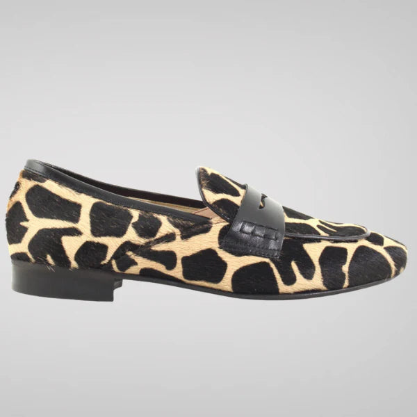 Nora | Animal Print Loafer