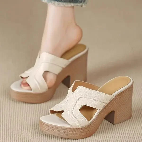 Thick Heel Wedges