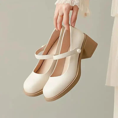 Chunky Heels Women's Shoes