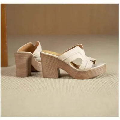 Thick Heel Wedges