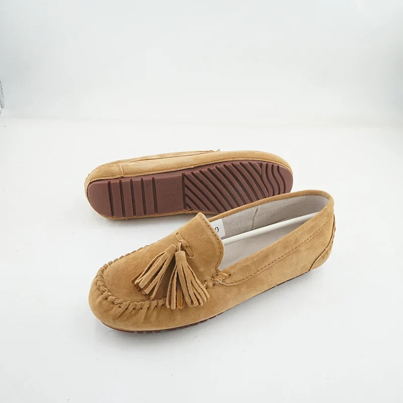 Genuine Leather Flats