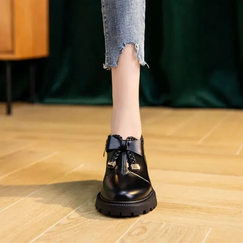 Chunky Heel Pumps