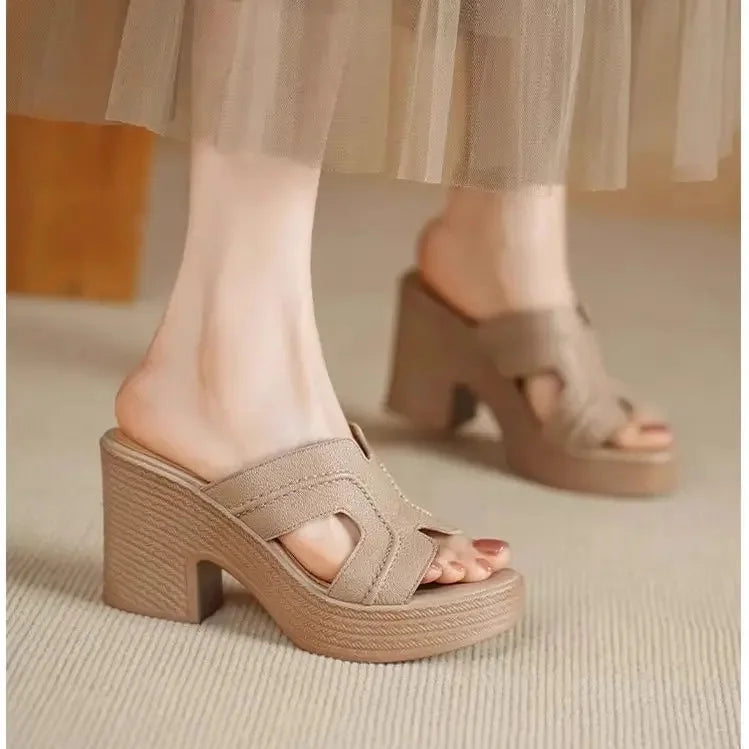 Thick Heel Wedges