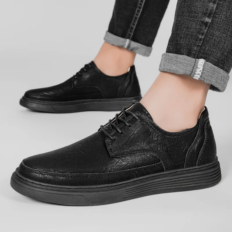 Athen Genuine Leather Sneakers