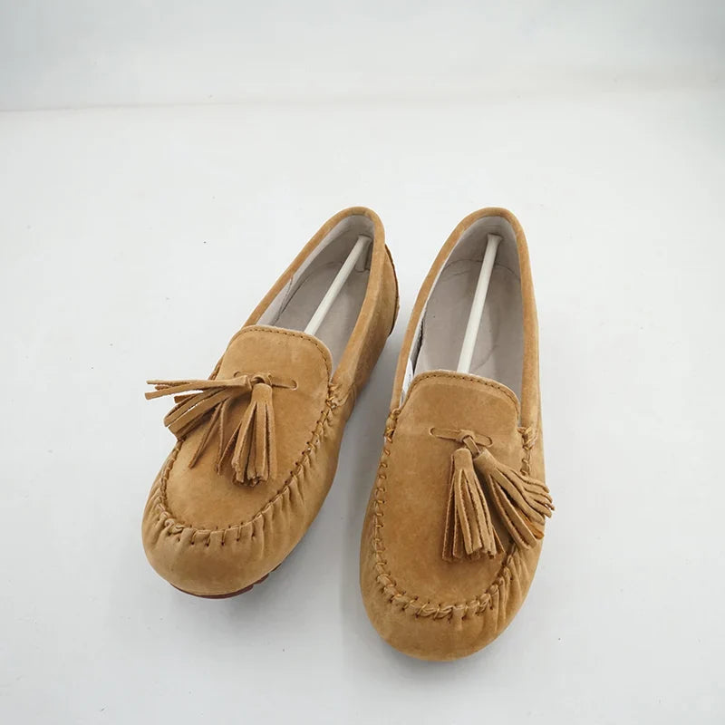 Genuine Leather Flats
