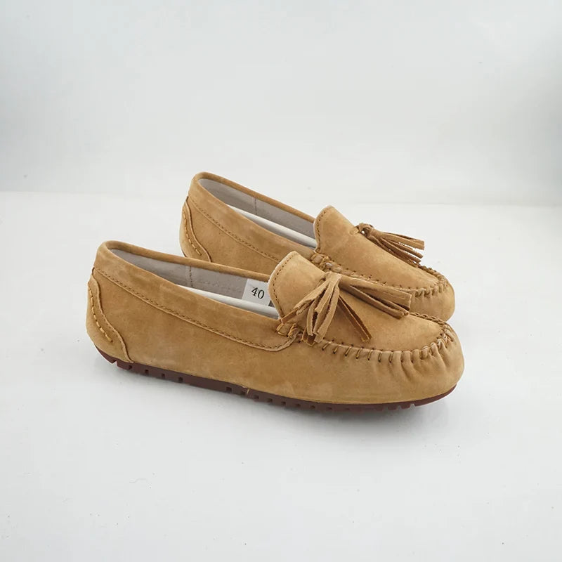 Genuine Leather Flats