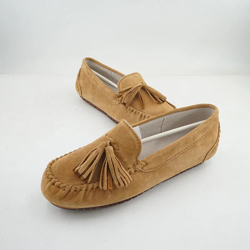 Genuine Leather Flats