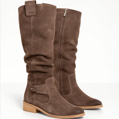 BelleVie Elegance – Timeless suede Boots for Women