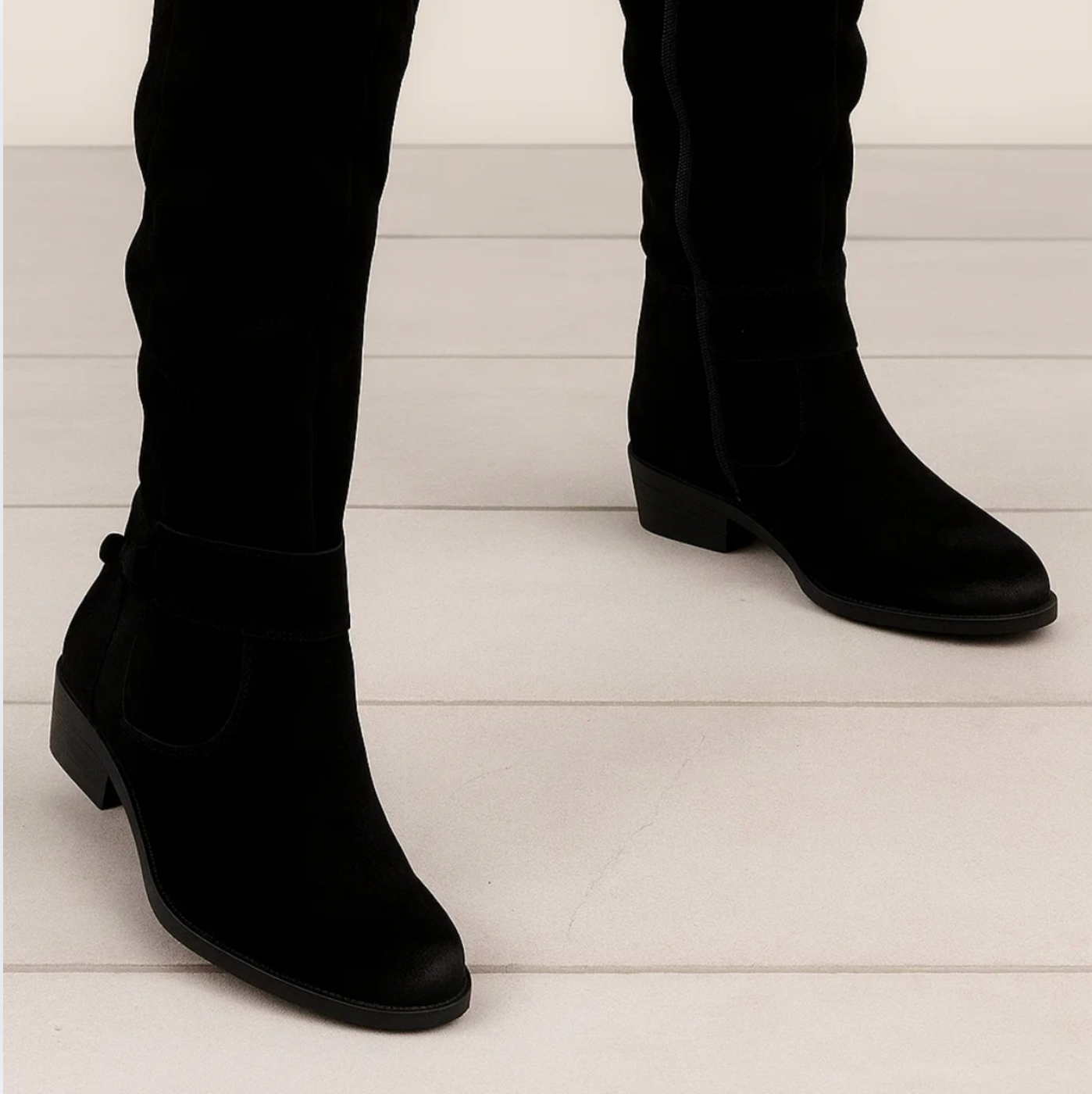 BelleVie Elegance – Timeless suede Boots for Women