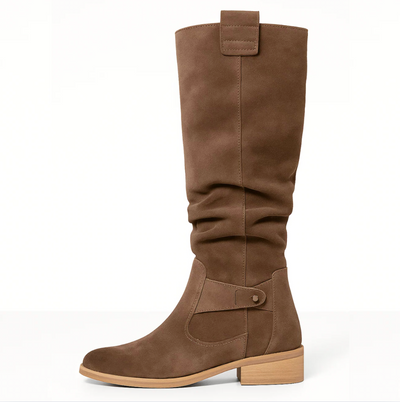 BelleVie Elegance – Timeless suede Boots for Women