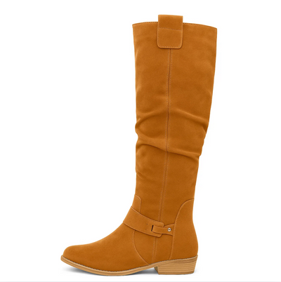 BelleVie Elegance – Timeless suede Boots for Women