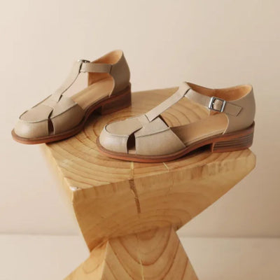 Summer Leather Mary Janes