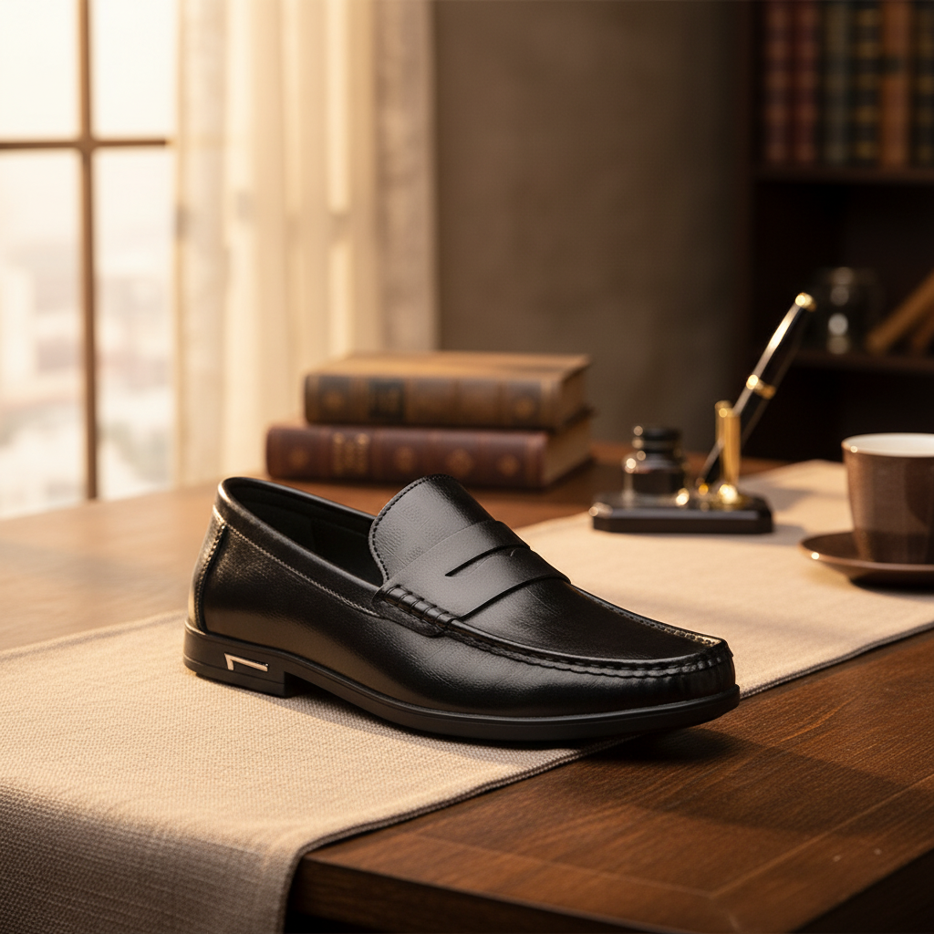 James Men’s Genuine Leather Shoes – Built for Comfort & Durability