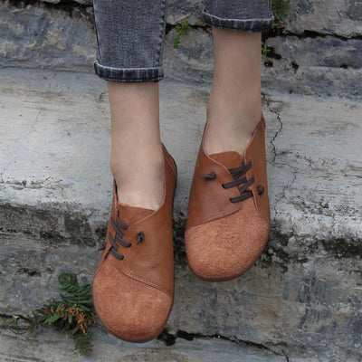 Leather Women Loafers