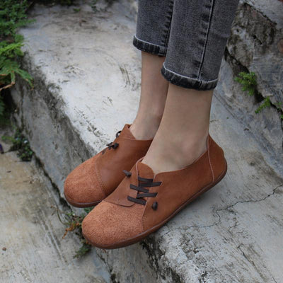 Leather Women Loafers