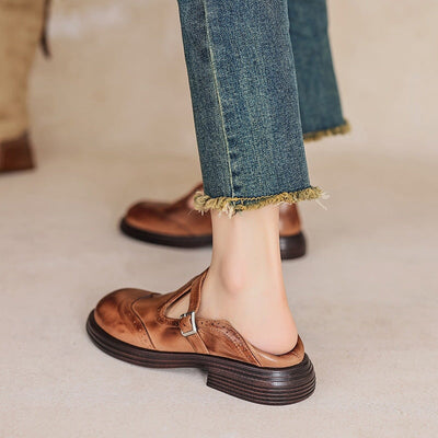 Urban Leather Mary Janes