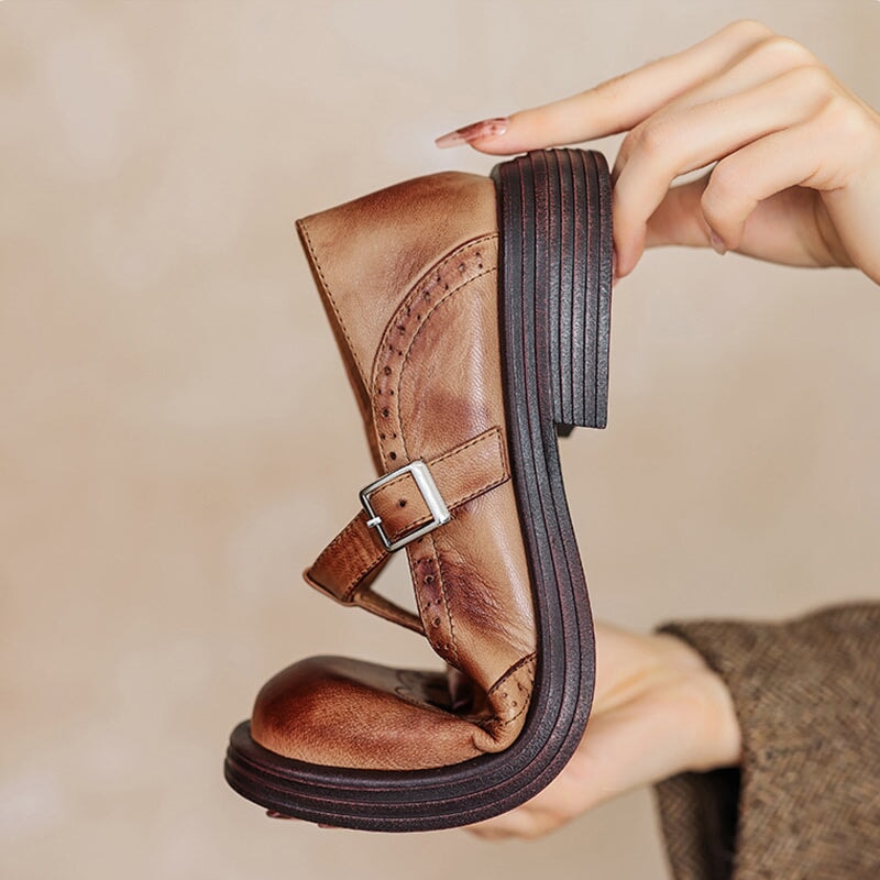 Urban Leather Mary Janes