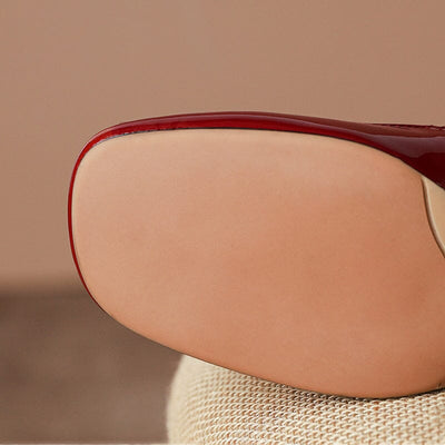 Handmade Leather Mary Janes