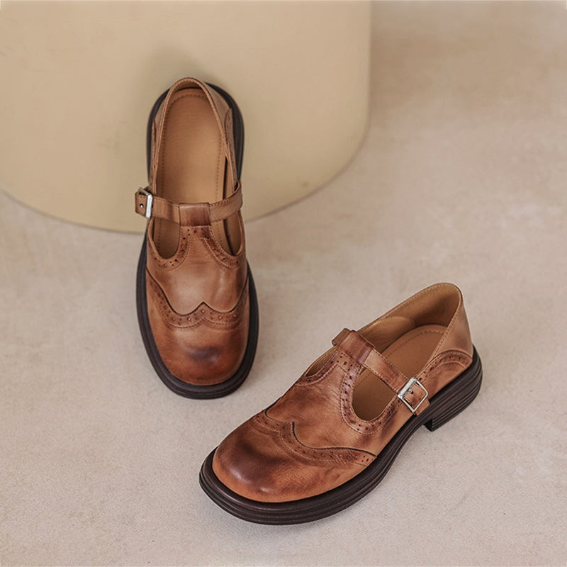 Urban Leather Mary Janes