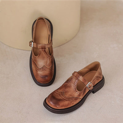 Urban Leather Mary Janes