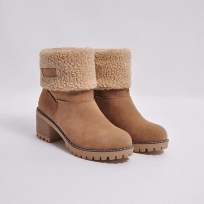 Lined™ Ankle Boots | Faux Suede | Warm and Stylish