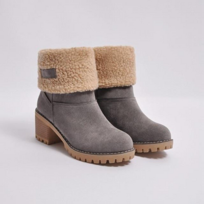 Lined™ Ankle Boots | Faux Suede | Warm and Stylish
