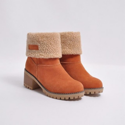 Lined™ Ankle Boots | Faux Suede | Warm and Stylish